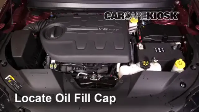2019 Jeep Cherokee Trailhawk Elite 3.2L V6 Oil Add Oil